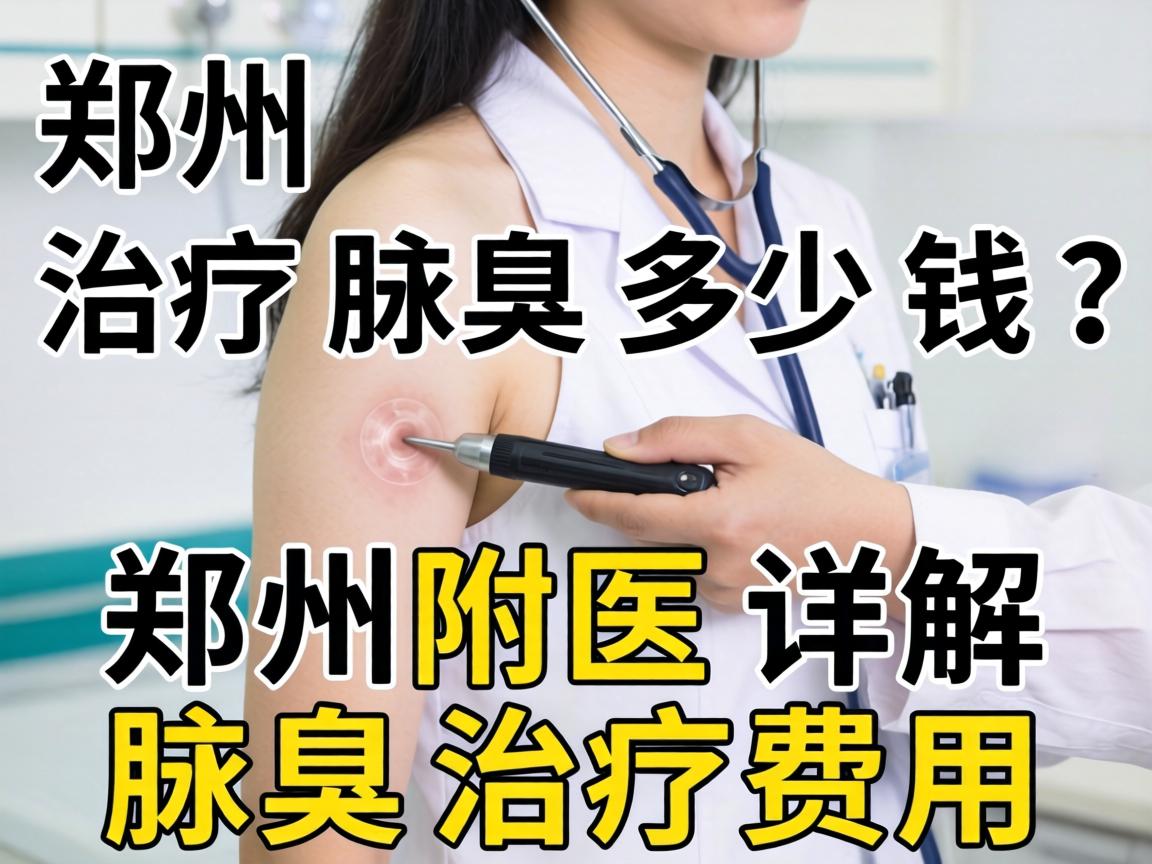 郑州治疗腋臭多少钱？郑州附医详解腋臭治疗费用