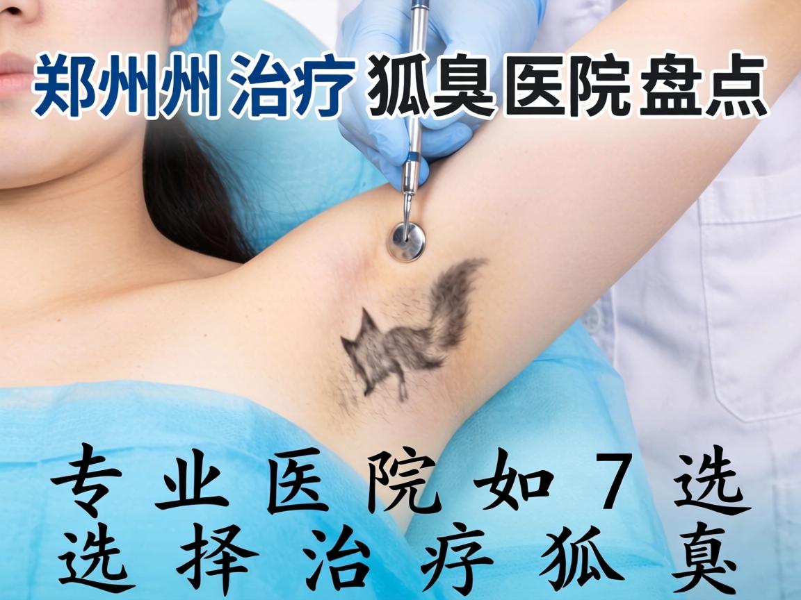 郑州治疗狐臭医院盘点，专业医院如何选择治疗狐臭