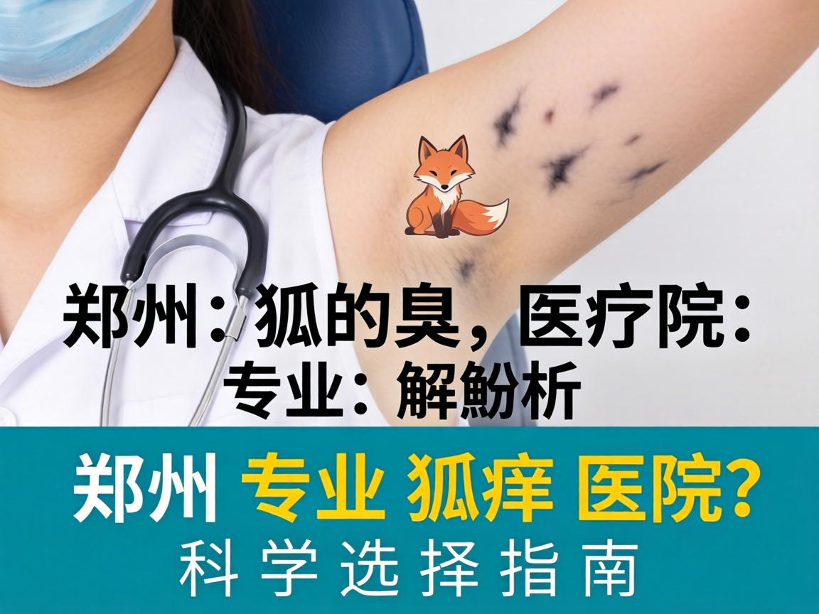 郑州狐臭医院专业解析，郑州专业狐臭医院的科学选择指南
