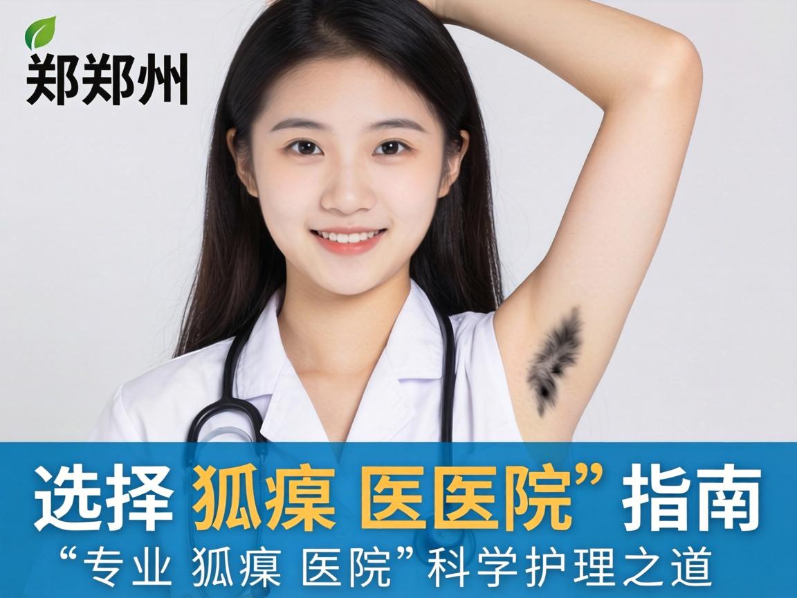 郑州女生选择狐臭医院指南，专业狐臭医院的科学护理之道