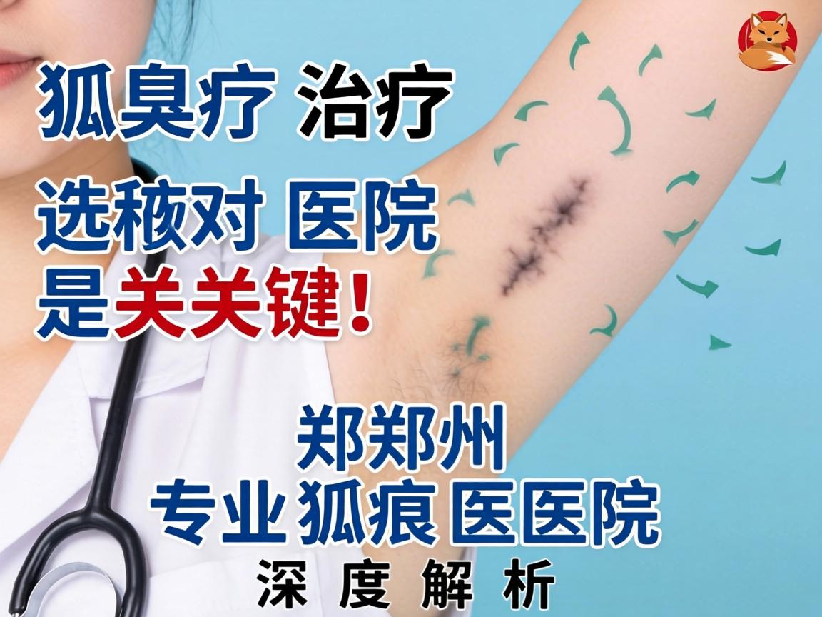 狐臭治疗选对医院是关键，郑州专业狐臭医院深度解析