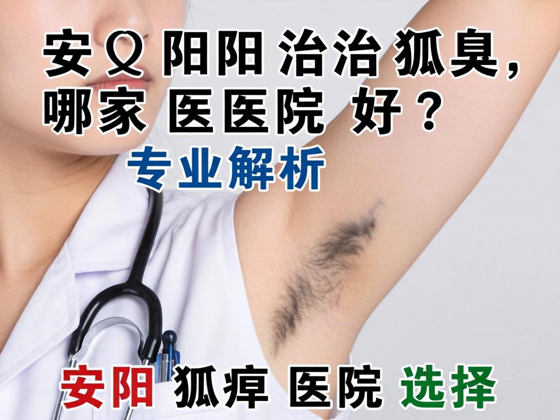 安阳治狐臭哪家医院好？专业解析安阳狐臭医院选择