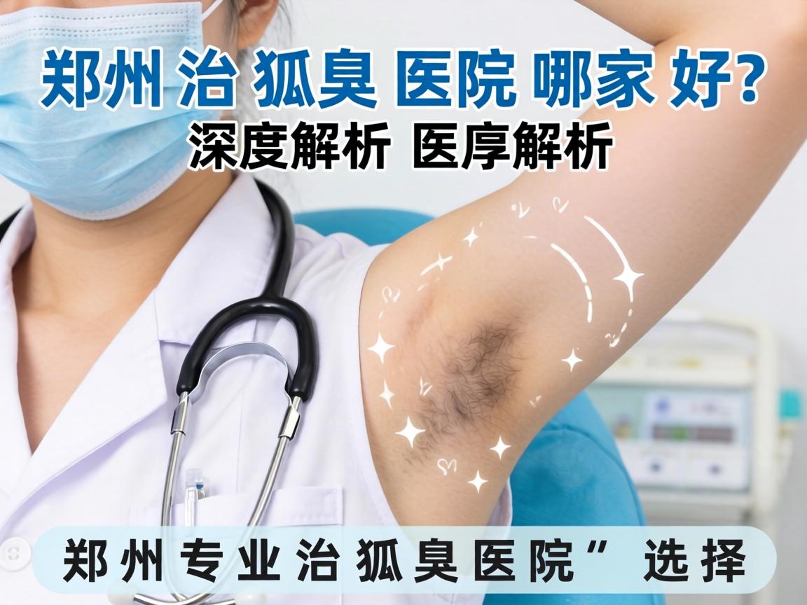 郑州治狐臭医院哪家好？深度解析郑州专业治狐臭医院的选择