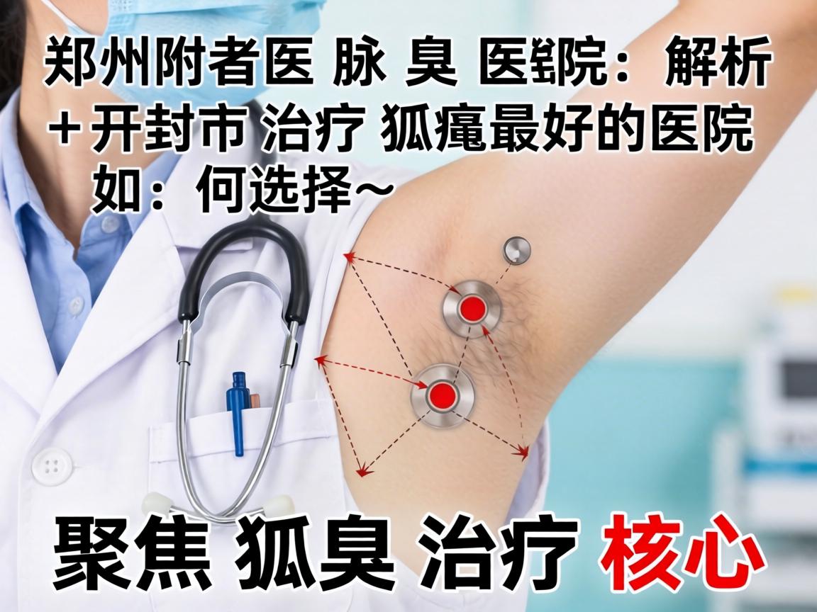 郑州附医腋臭医院解析，开封市治疗狐臭最好的医院如何选择，聚焦狐臭治疗核心