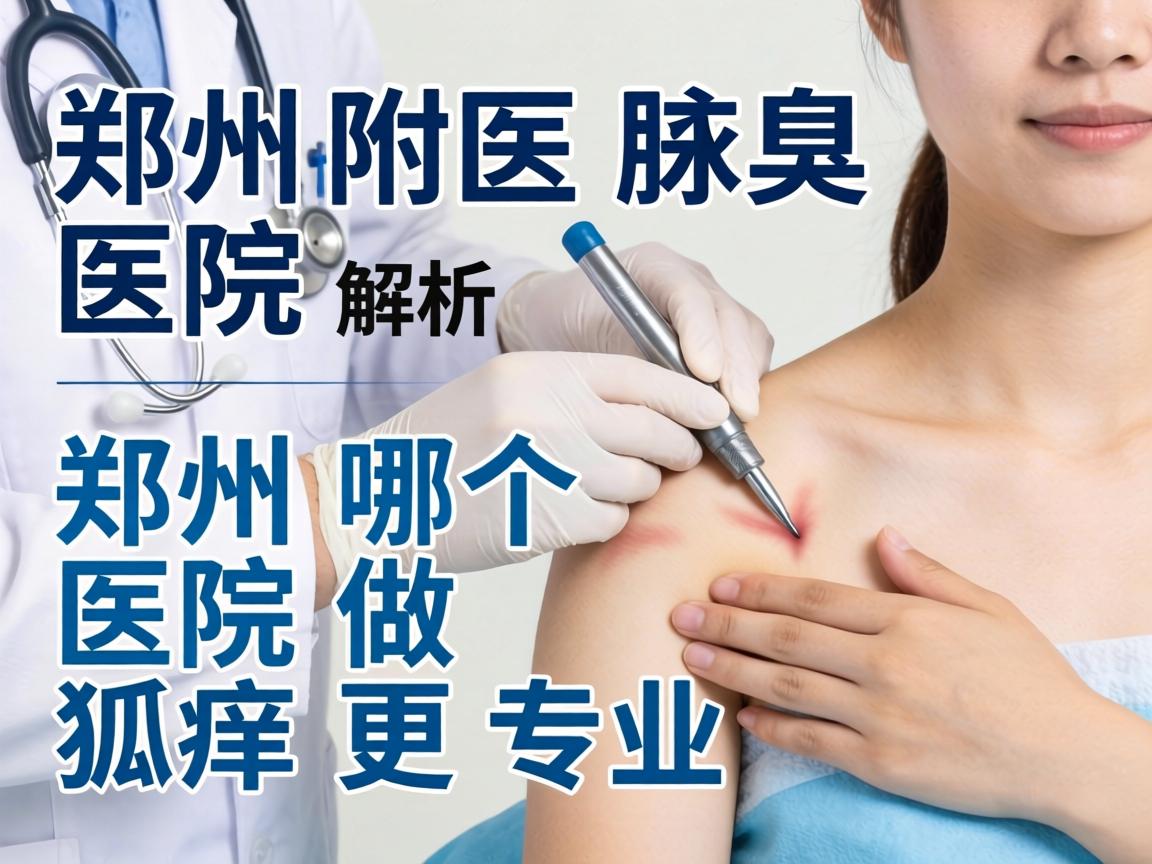 郑州附医腋臭医院解析，郑州哪个医院做狐臭更专业