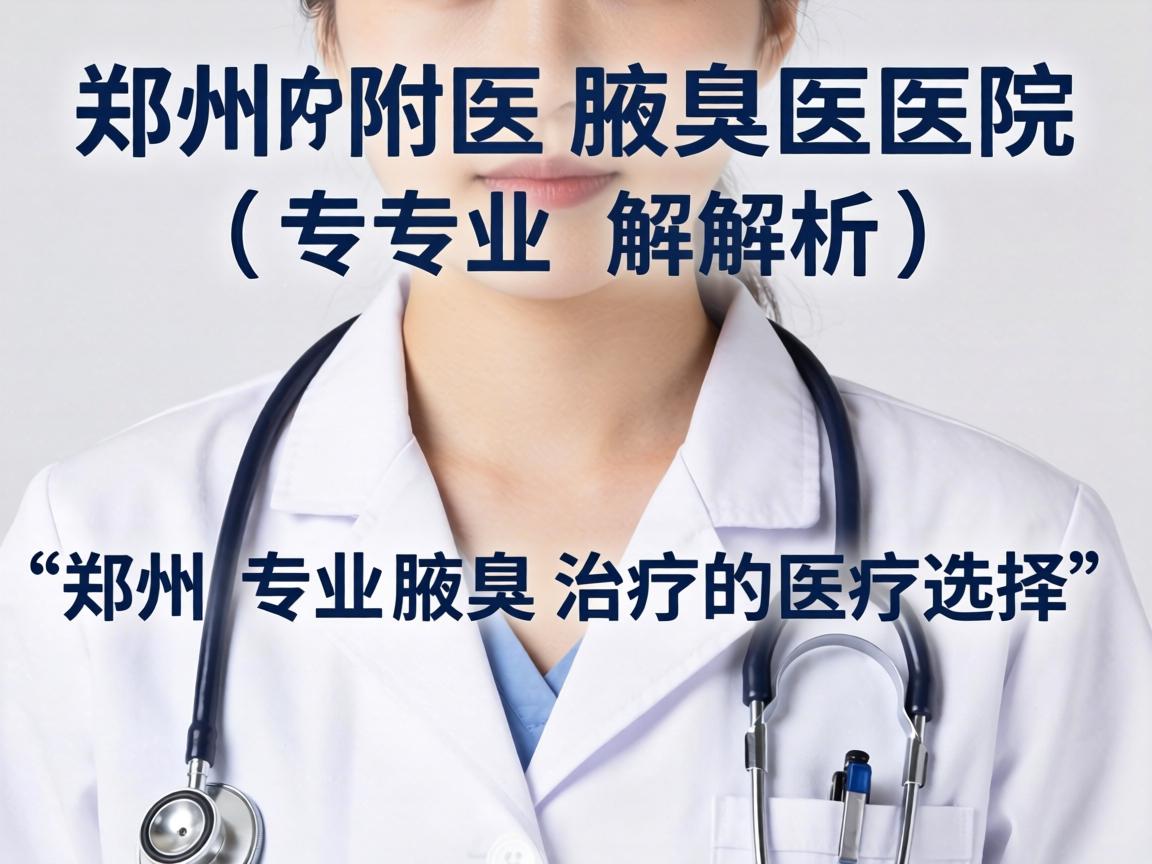 郑州附医腋臭医院专业解析，郑州专业腋臭治疗的医疗选择