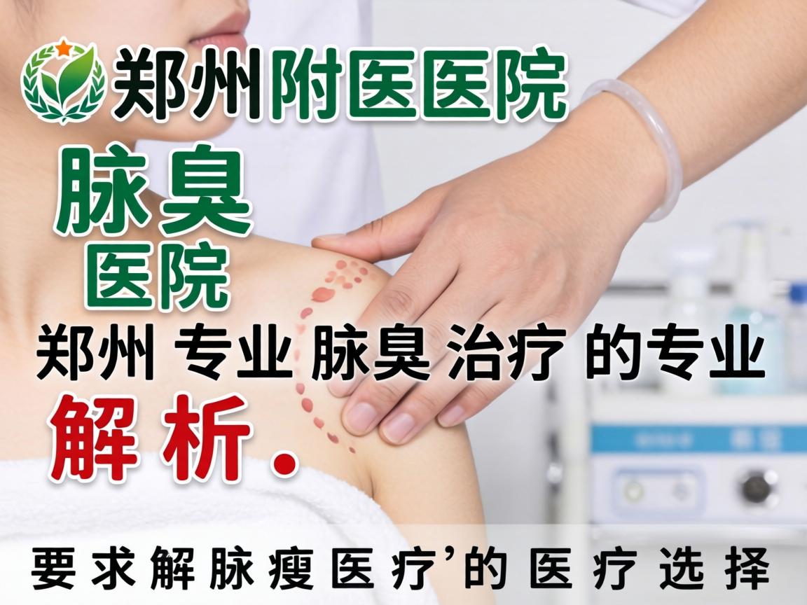 郑州附医腋臭医院专业解析，郑州专业腋臭治疗的医疗选择
