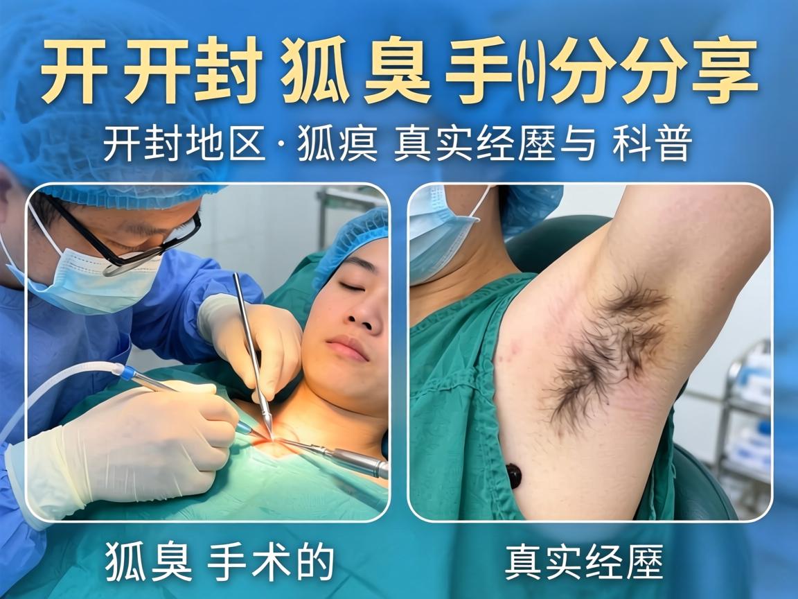 开封狐臭手术实例分享，开封地区狐臭手术的真实经历与科普