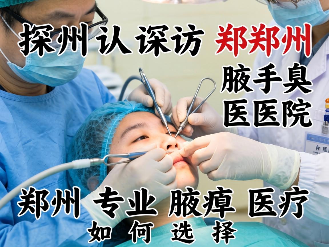 探访郑州腋臭手术医院，郑州专业腋臭医疗如何选择