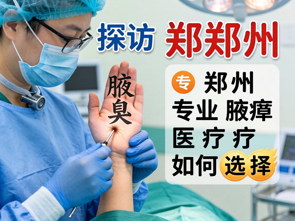 探访郑州腋臭手术医院，郑州专业腋臭医疗如何选择