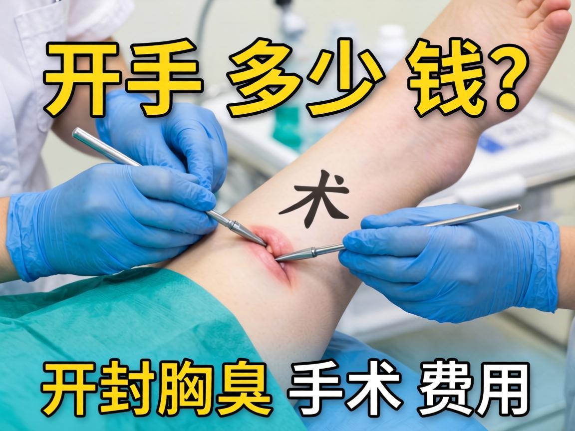 开封腋臭手术多少钱？详解开封腋臭手术费用