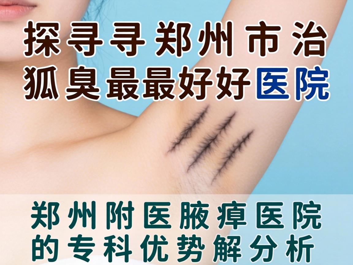 探寻郑州市治狐臭最好医院，郑州附医腋臭医院的专科优势解析