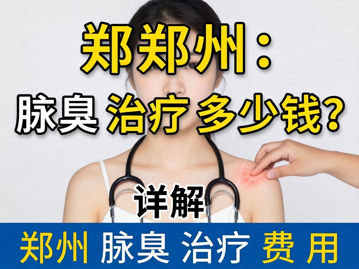 郑州腋臭治疗多少钱？详解郑州腋臭治疗费用