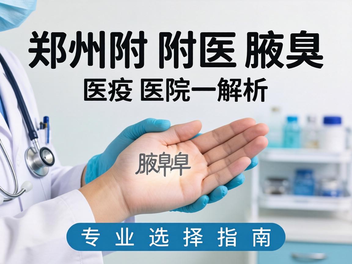 郑州附医腋臭医院解析，郑州腋臭医院的专业选择指南