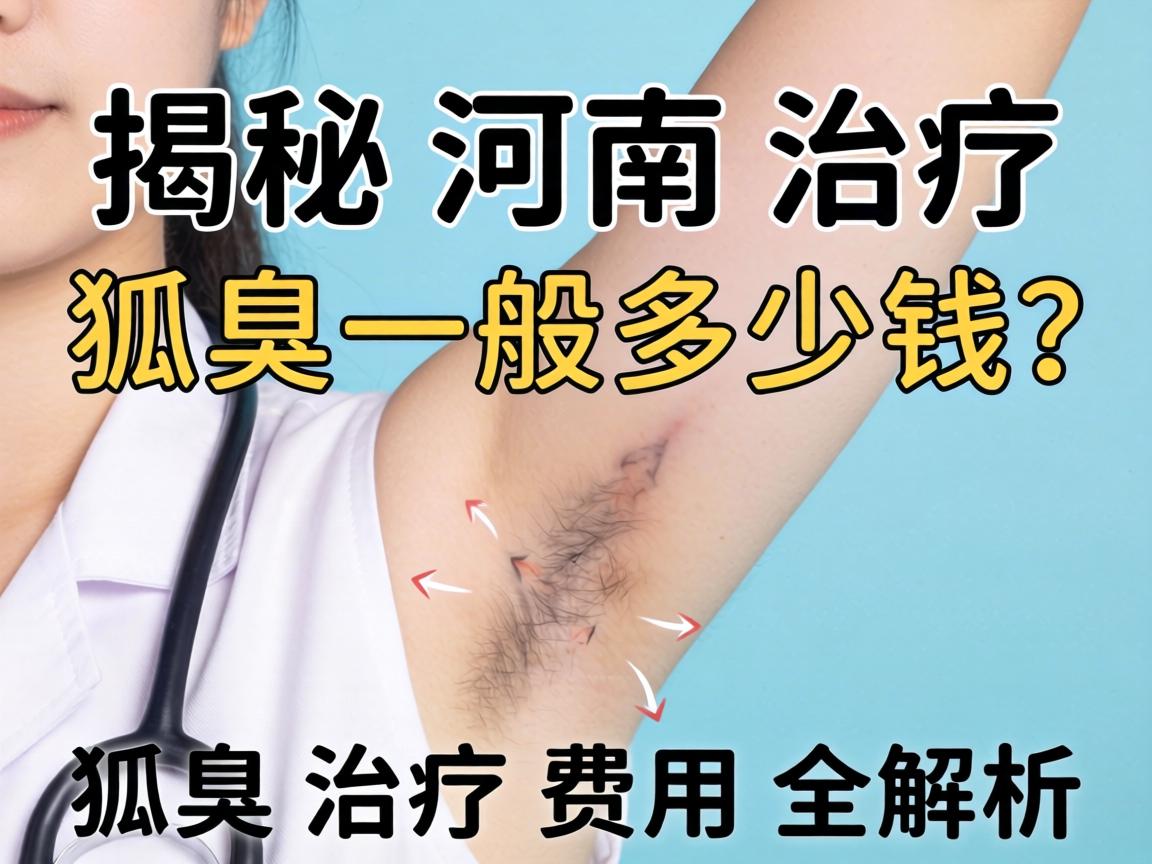 揭秘河南治疗狐臭一般多少钱？狐臭治疗费用全解析