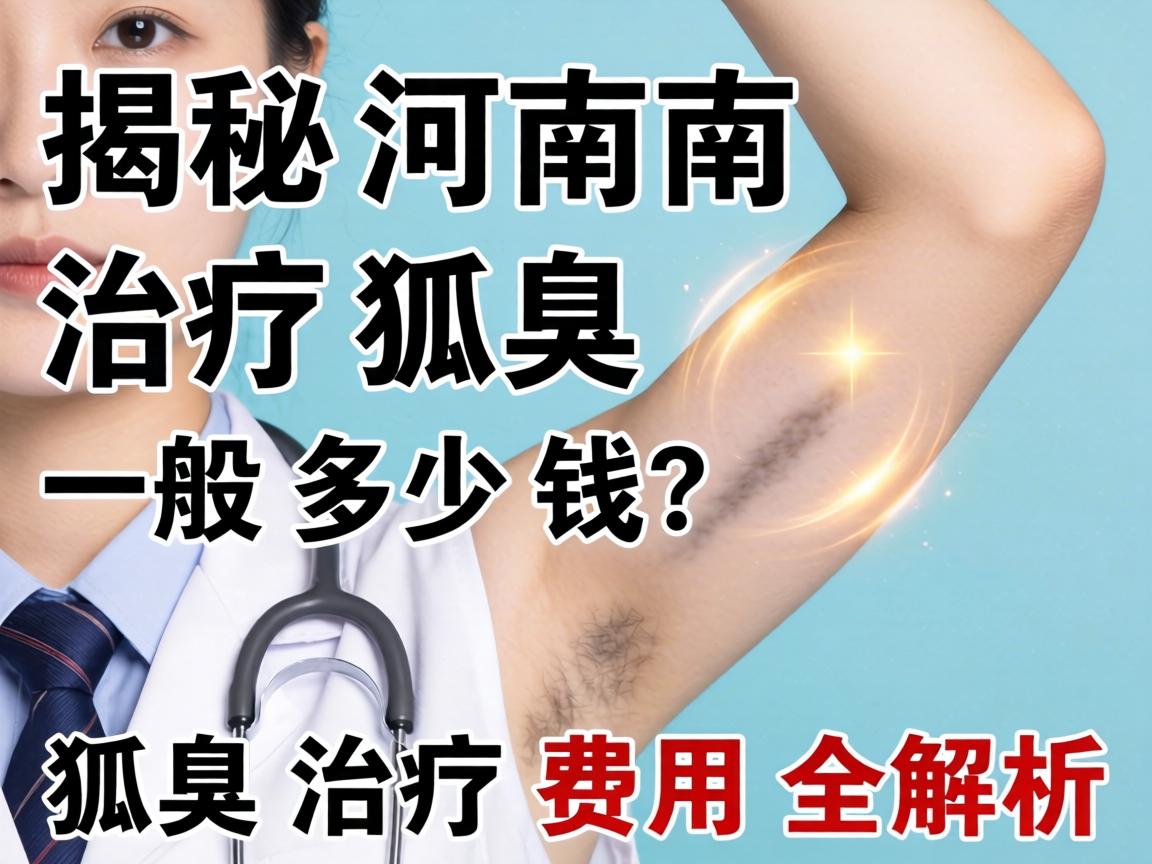 揭秘河南治疗狐臭一般多少钱？狐臭治疗费用全解析