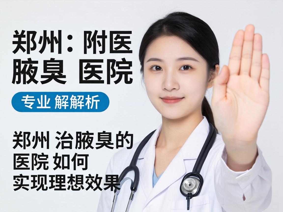 郑州附医腋臭医院专业解析，郑州治腋臭的医院如何实现理想效果