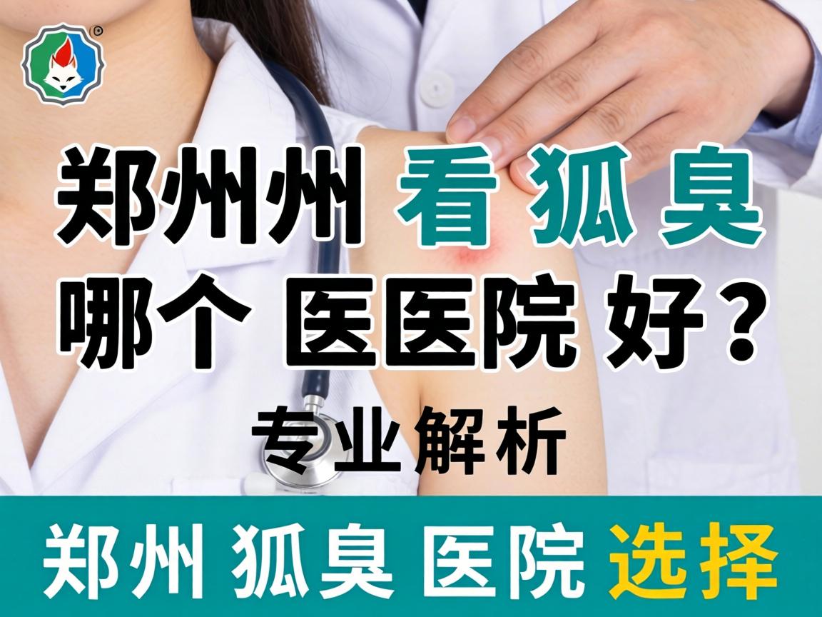 郑州看狐臭哪个医院好？专业解析郑州狐臭医院选择