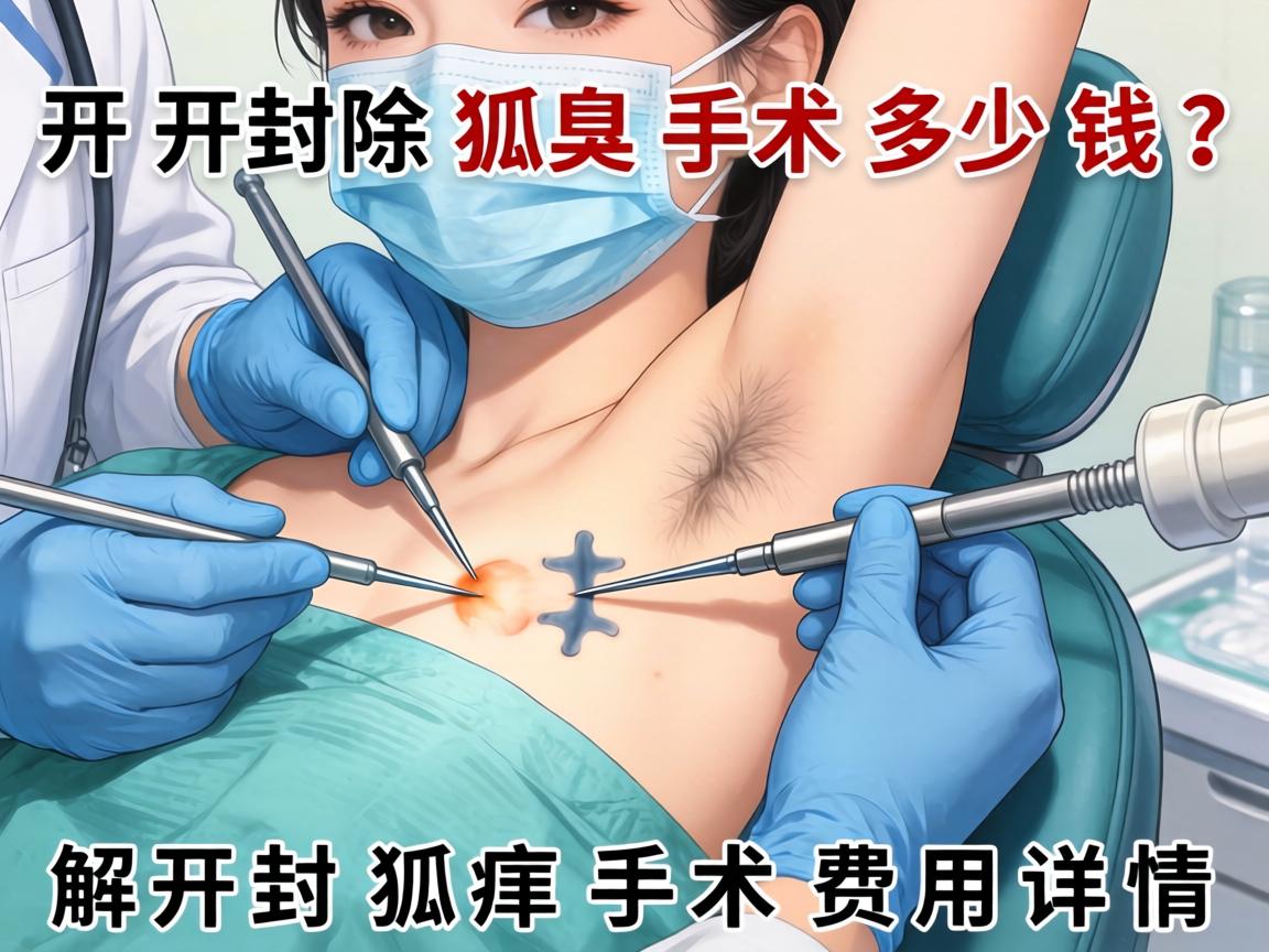 开封除狐臭手术多少钱？解析开封狐臭手术费用详情