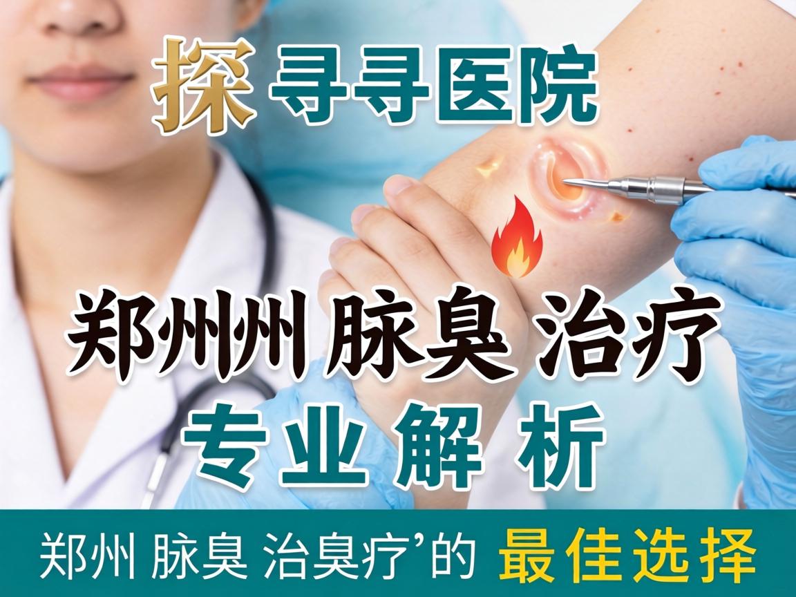 探寻郑州腋臭治疗医院，专业解析郑州腋臭治疗的最佳选择