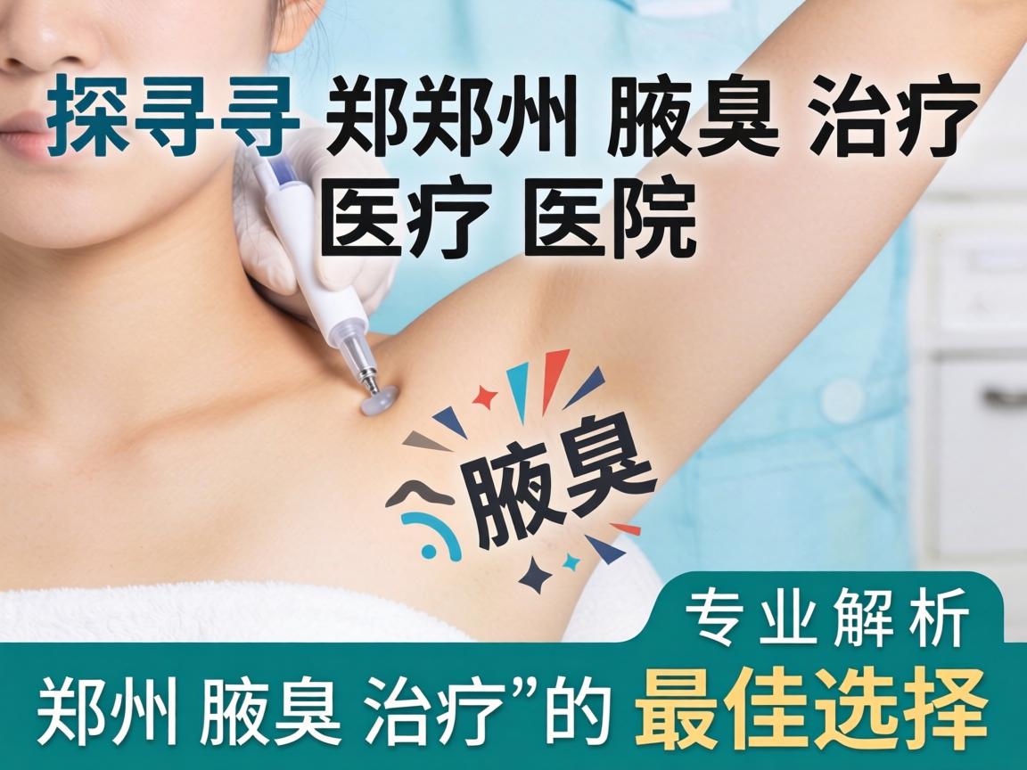 探寻郑州腋臭治疗医院，专业解析郑州腋臭治疗的最佳选择