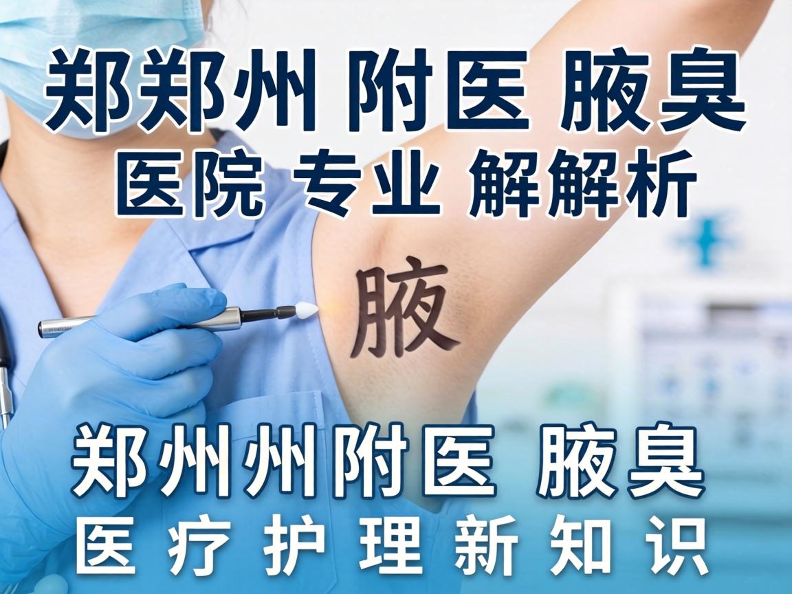 郑州附医腋臭医院专业解析，郑州附医腋臭医疗护理新知识