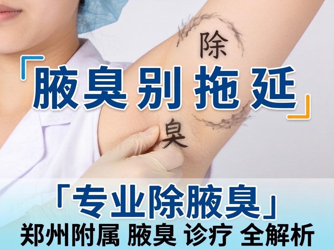 腋臭别拖延，专业除腋臭，郑州附属腋臭诊疗全解析