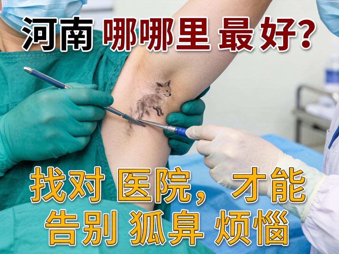 河南狐臭手术哪里最好？找对医院，才能告别狐臭烦恼
