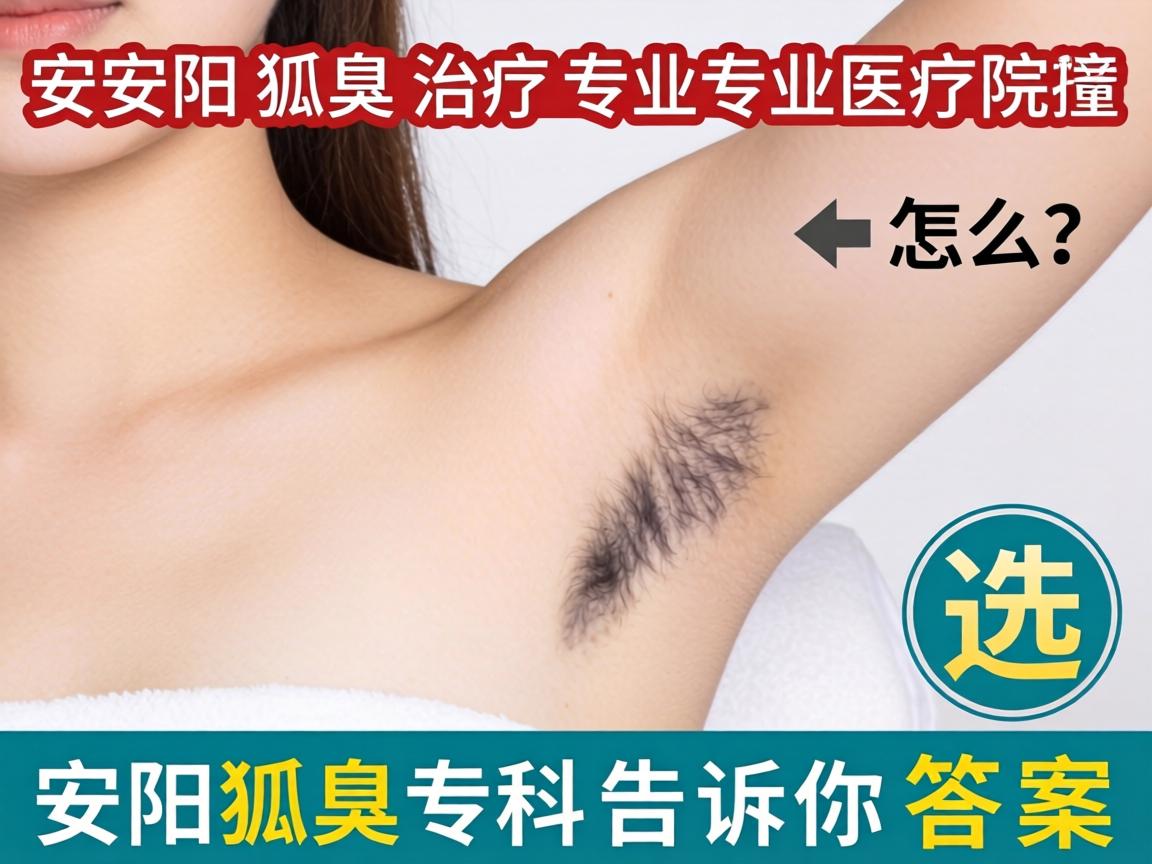 安阳狐臭治疗专业医院怎么选？安阳狐臭专科告诉你答案