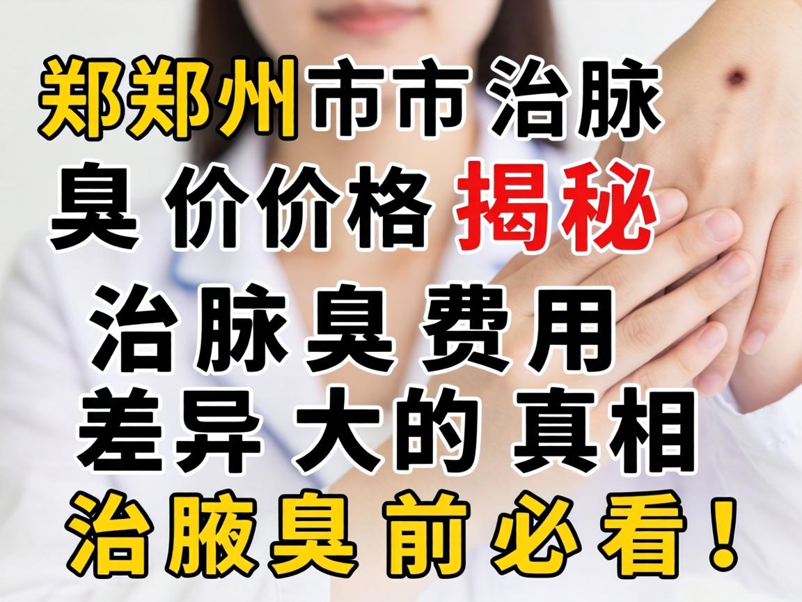 郑州市治腋臭价格揭秘，治腋臭费用差异大的真相，治腋臭前必看！