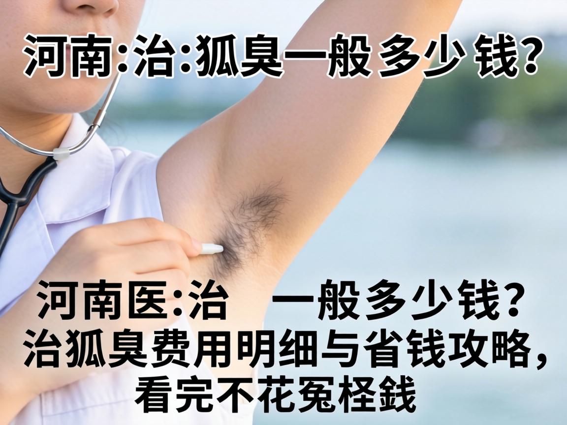 河南治狐臭一般多少钱？治狐臭费用明细与省钱攻略，看完不花冤枉钱