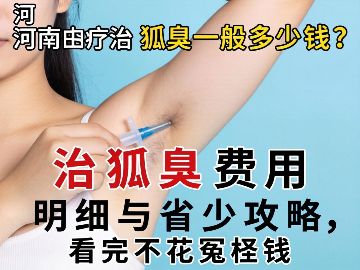 河南治狐臭一般多少钱？治狐臭费用明细与省钱攻略，看完不花冤枉钱