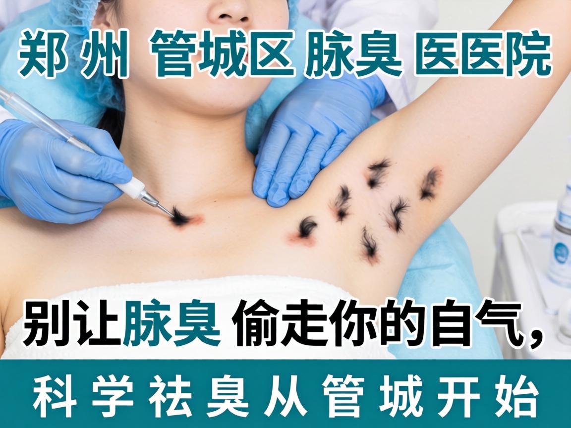 郑州管城区腋臭医院，别让腋臭偷走你的自信，科学祛臭从管城开始