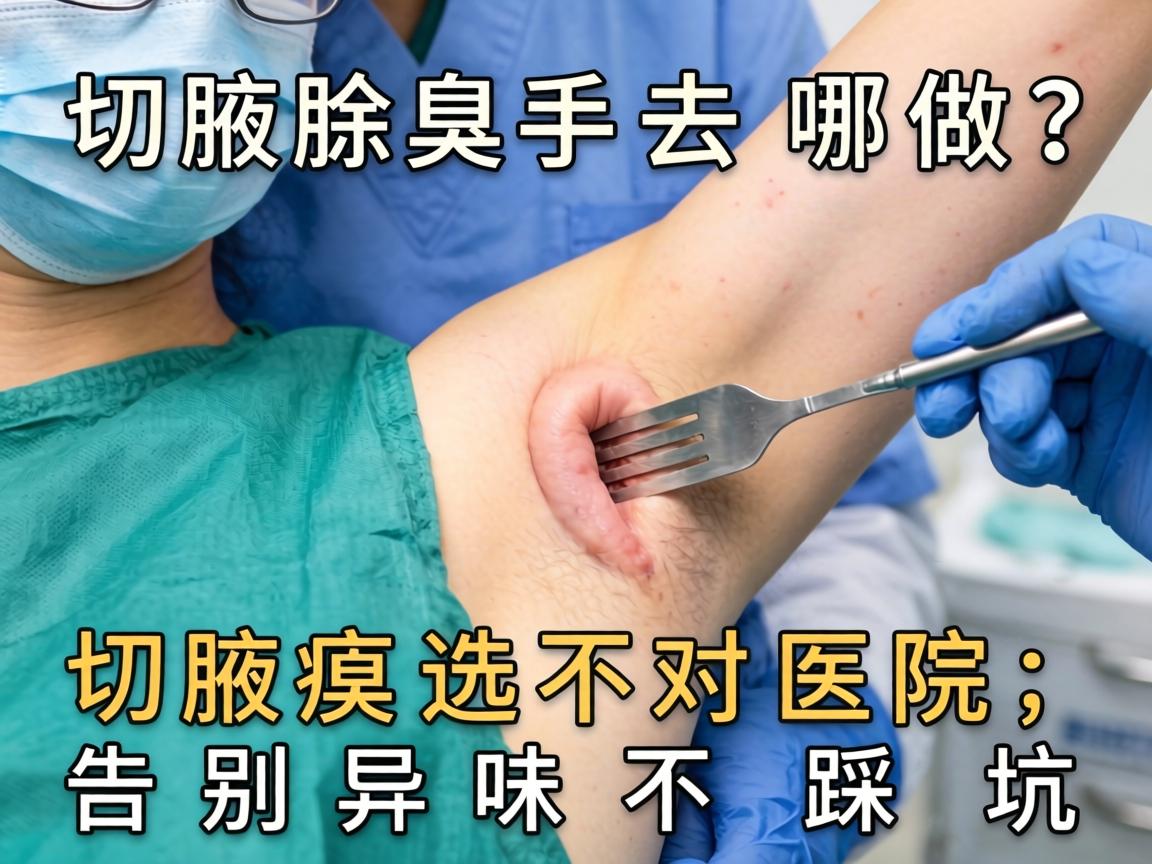 郑州腋臭切除手术去哪做？切腋臭选对医院，告别异味不踩坑