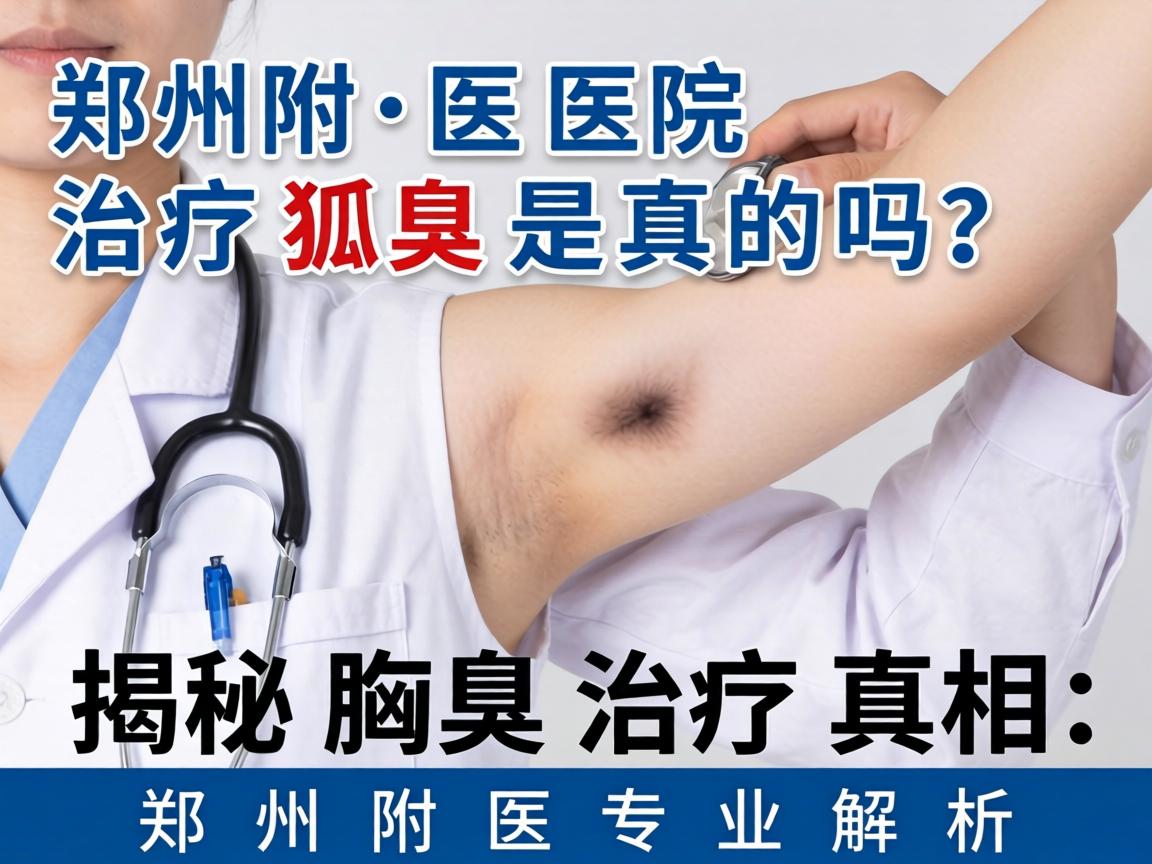 郑州附医医院治疗狐臭是真的吗？揭秘腋臭治疗真相，郑州附医专业解析