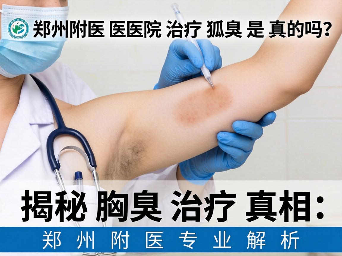 郑州附医医院治疗狐臭是真的吗？揭秘腋臭治疗真相，郑州附医专业解析