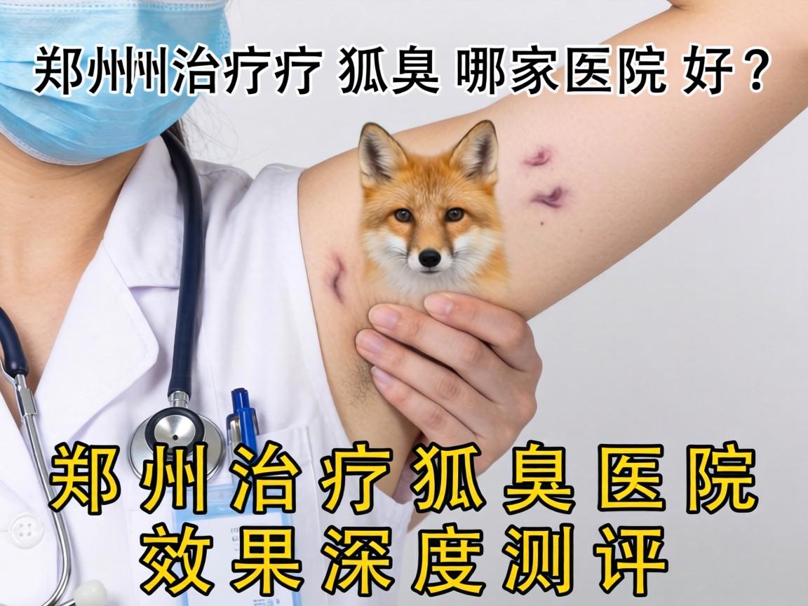 郑州治疗狐臭哪家医院好？郑州治疗狐臭医院效果深度测评