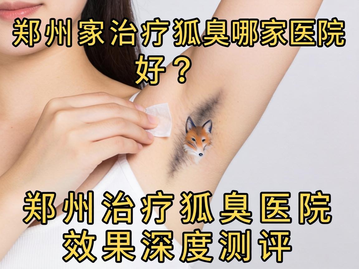 郑州治疗狐臭哪家医院好？郑州治疗狐臭医院效果深度测评