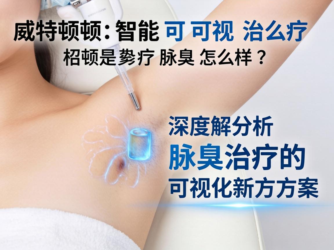 威特顿智能可视治疗腋臭怎么样？深度解析腋臭治疗的可视化新方案