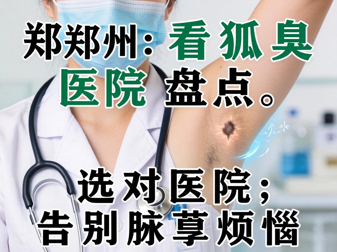 郑州看狐臭医院盘点，选对医院，告别腋臭烦恼