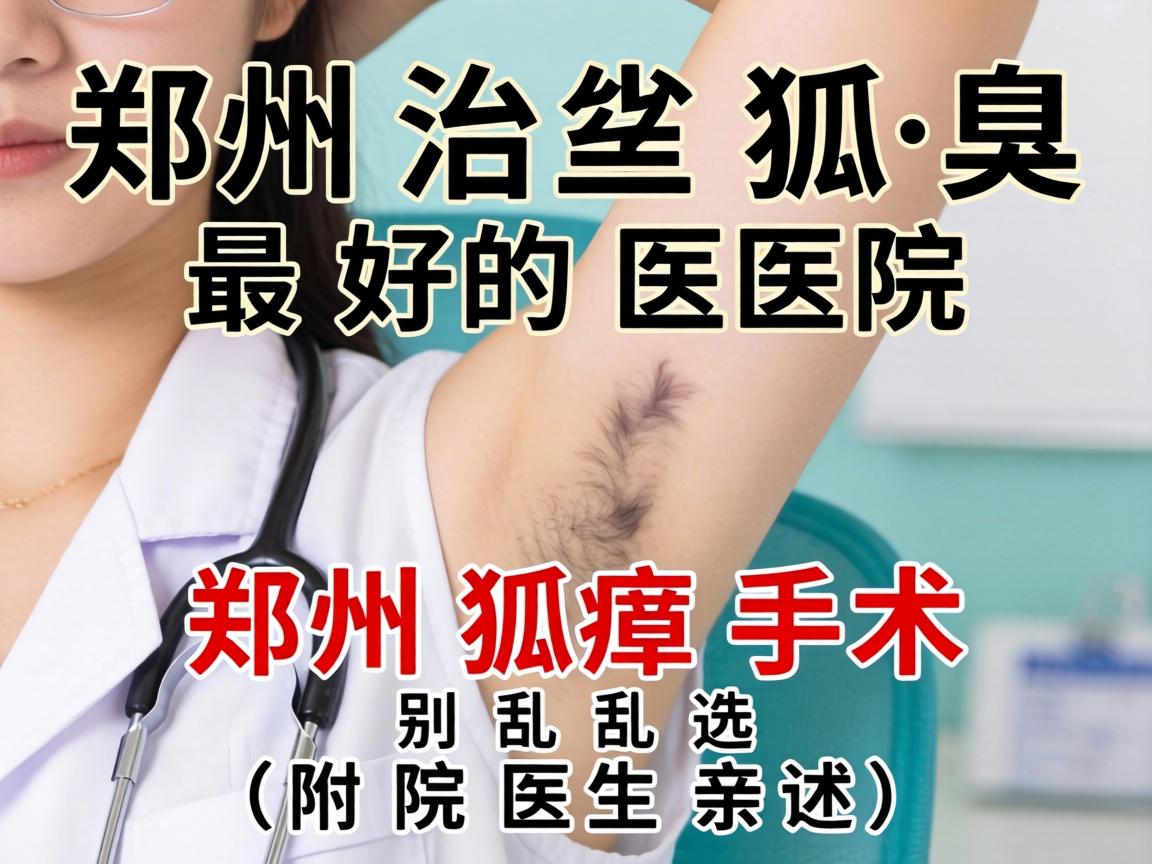 郑州治狐臭最好的医院，郑州狐臭手术别乱选（附院医生亲述）