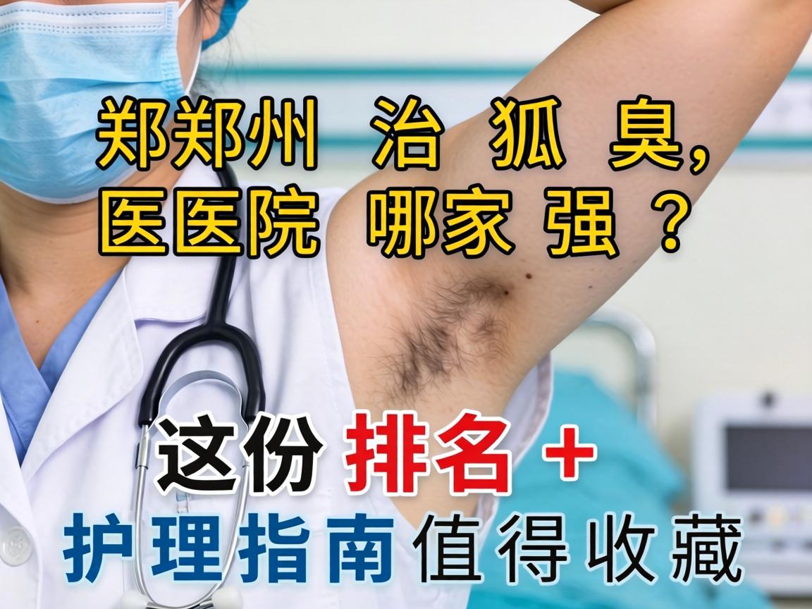 郑州治狐臭医院哪家强？这份排名+护理指南值得收藏