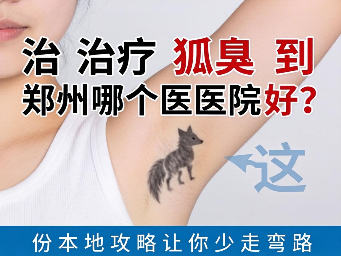 治疗狐臭到郑州哪个医院好？这份本地攻略让你少走弯路