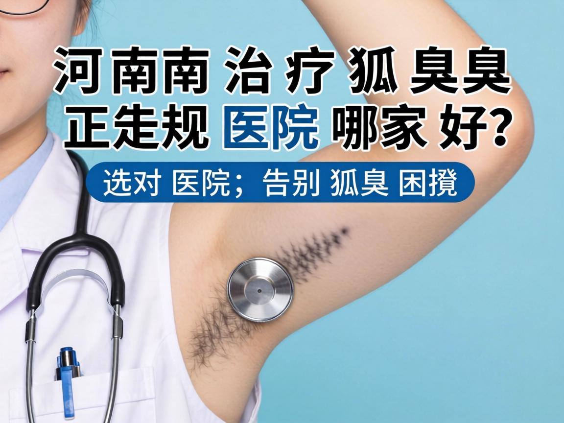 河南治疗狐臭的正规医院哪家好？选对医院，告别狐臭困扰
