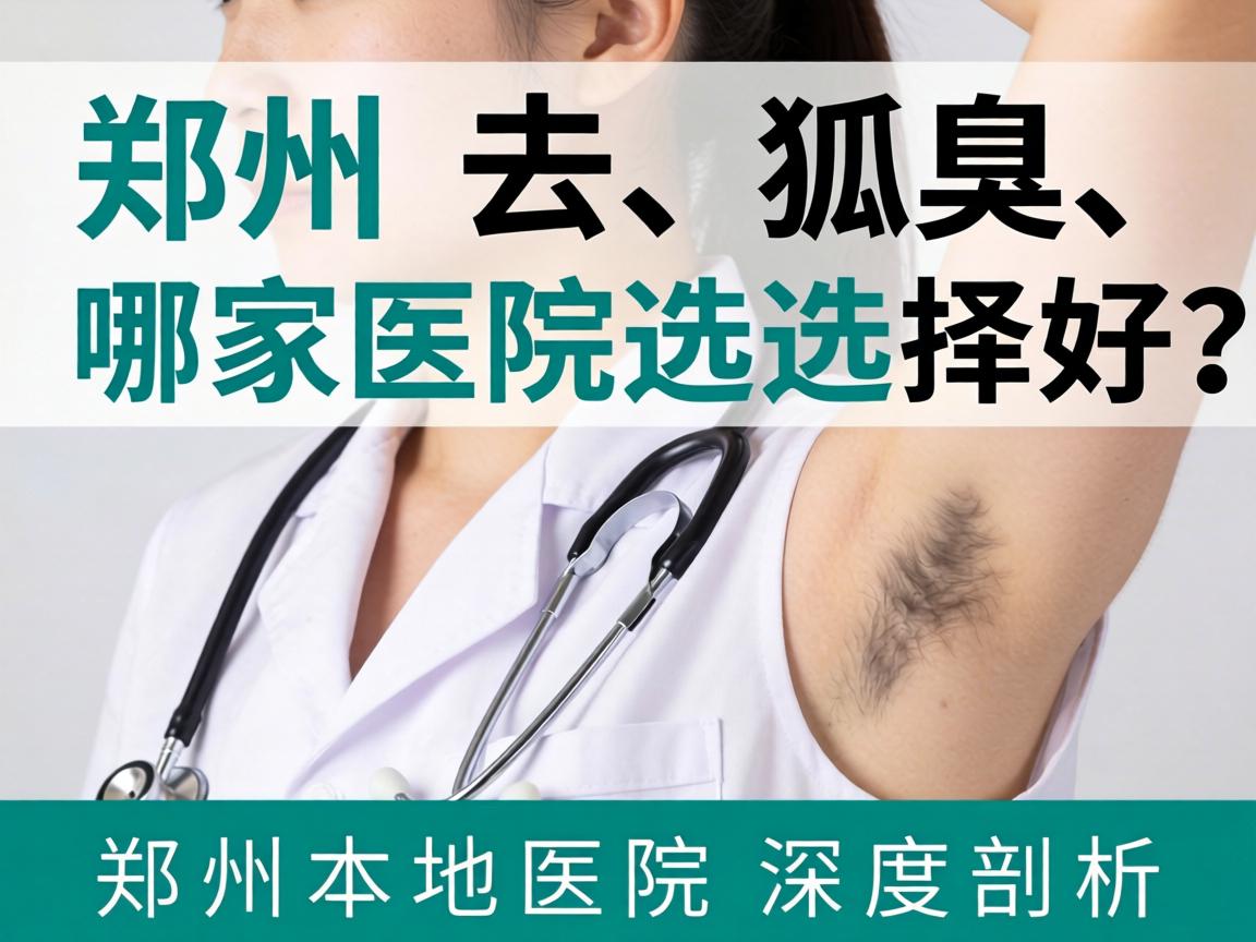 郑州去狐臭，哪家医院选择好？郑州本地医院深度剖析