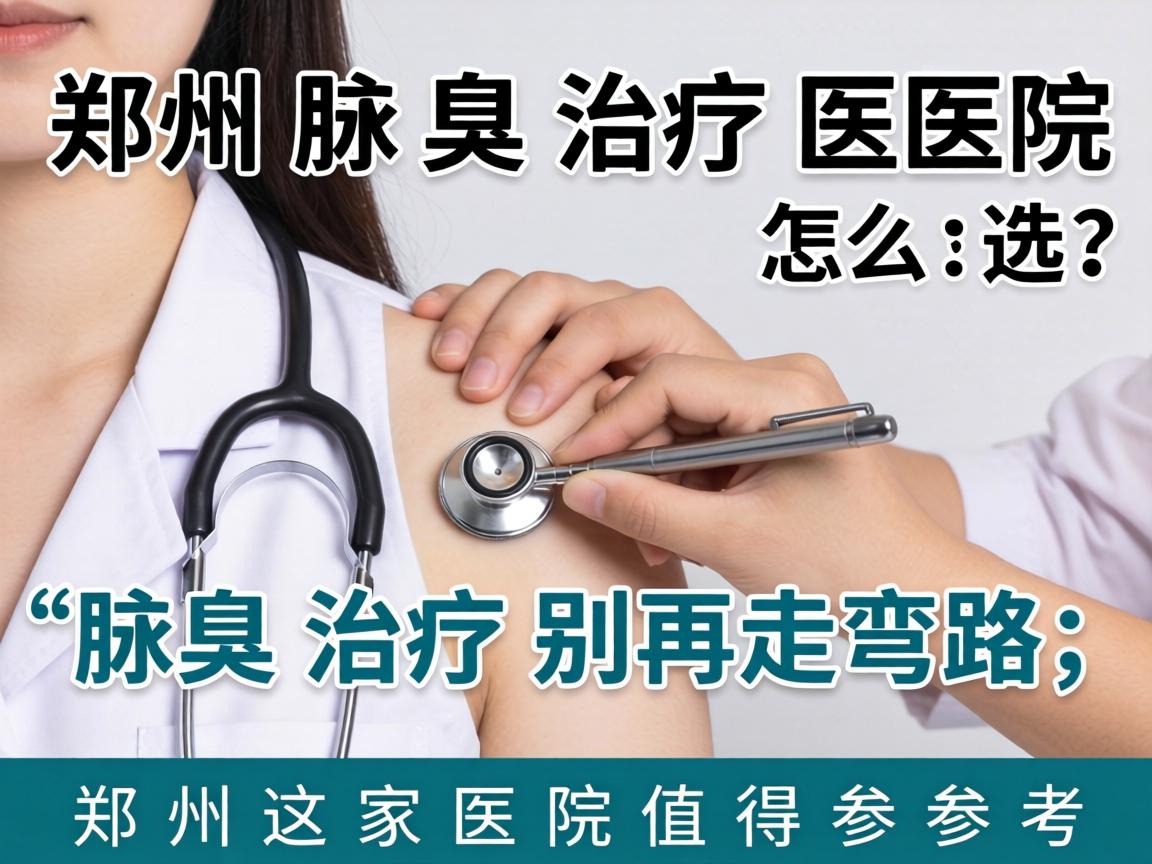 郑州腋臭治疗医院怎么选？腋臭治疗别再走弯路，郑州这家医院值得参考