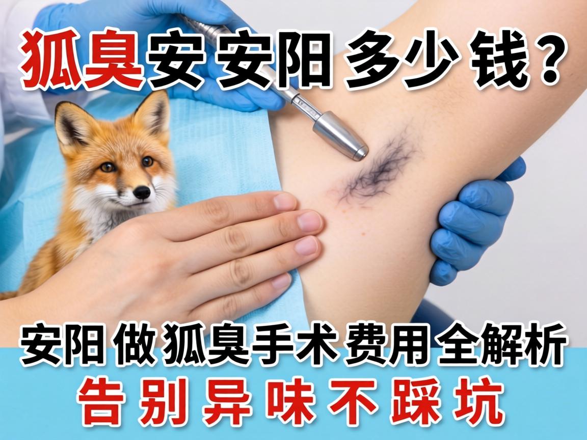 狐臭手术安阳多少钱？安阳做狐臭手术费用全解析，告别异味不踩坑