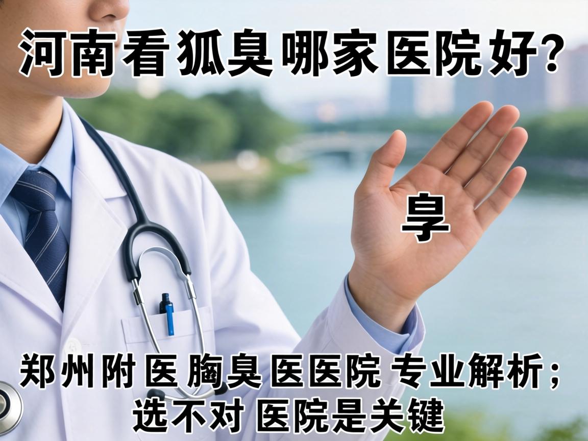 河南看狐臭哪家医院好？郑州附医腋臭医院专业解析，选对医院是关键