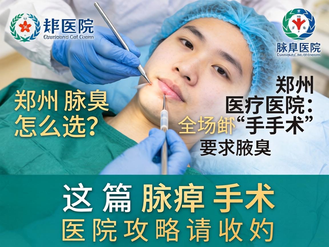 郑州腋臭手术医院怎么选？这篇腋臭手术医院攻略请收好