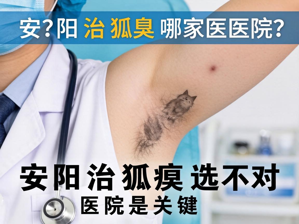 安阳治狐臭哪家医院？安阳治狐臭选对医院是关键
